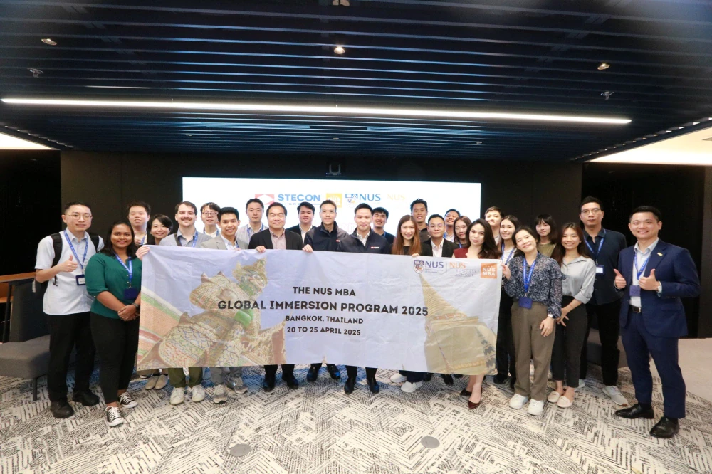 ต้อนรับคณะนักศึกษา MBA ในโครงการ NUS MBA Global Immersion