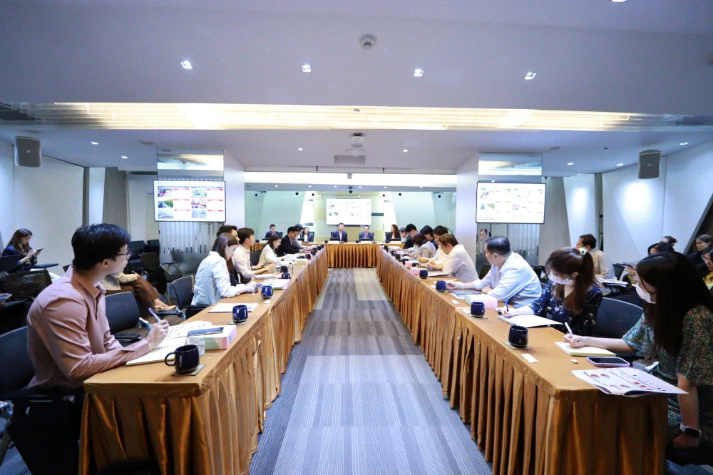 งานประชุมนักวิเคราะห์ เพื่อนำเสนอภาพรวมการดำเนินงาน รายงานผลประกอบการของบริษัทฯ