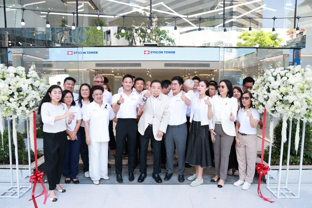 เปิดอาคารอย่างเป็นทางการในชื่อ “Stecon Tower”